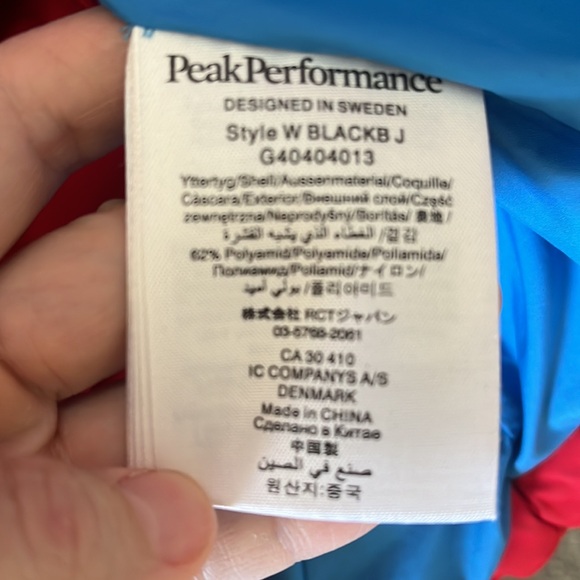 PEAK PERFORMANCE SKI JACKET - Picture 10 of 11